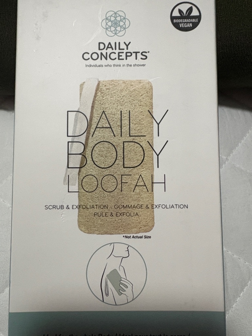 Daily Concepts Daily Body Loofah - Natural Beige